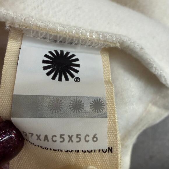 Ugg Janni Fleece Cardigan Women M Oatmeal Heather Open Asymmetrical Plush Lounge - Picture 14 of 16